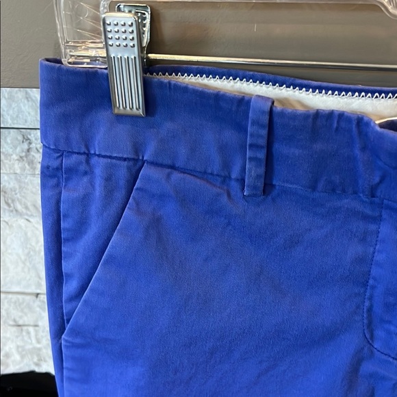 J Crew Blue Cafe Capri pants size 4 - Picture 2 of 11